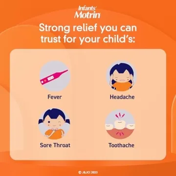 Motrin Infants' Oral Suspension Liquid Drops for Teething Relief