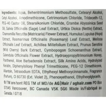 AG Care Moisture Fast Food Leave On Conditioner, 6 Fl Oz