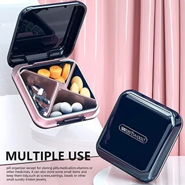 Portable Medicine Organizer for Easy Travel and Access