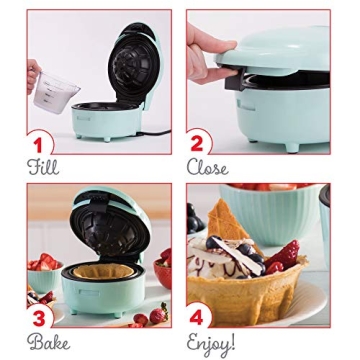 DASH Waffle Bowl Maker for Sweet & Savory Treats