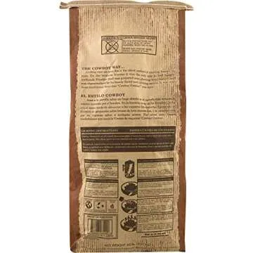 Cowboy All Natural Lump BBQ Charcoal for Grilling