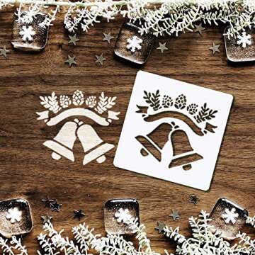 Sosanping Christmas Stencils for Festive DIY Crafts
