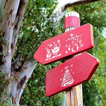 Sosanping Christmas Stencils for Festive DIY Crafts