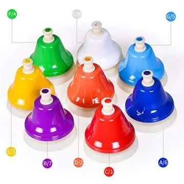 Colorful ENNBOM Desk Bells for Musical Learning