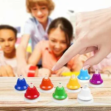 Colorful ENNBOM Desk Bells for Musical Learning