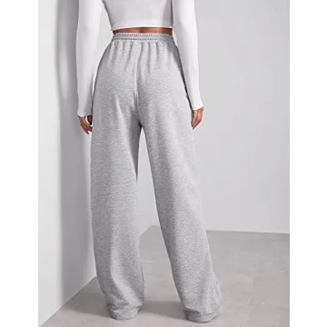 FACDIBY Women's Wide Leg Sweatpants Comfortable Style