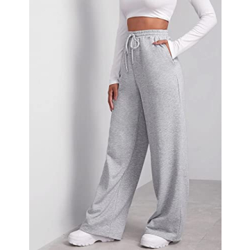 FACDIBY Women's Wide Leg Sweatpants Comfortable Style