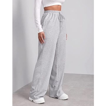 FACDIBY Women's Wide Leg Sweatpants Comfortable Style