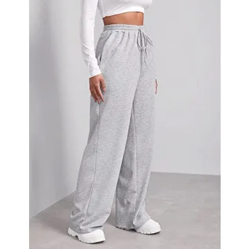 FACDIBY Women's Wide Leg Sweatpants Comfortable Style