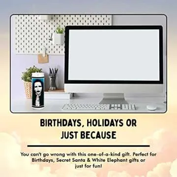 Marilyn Celebrity Prayer Candle - Saint Candle - 8 inch Glass Prayer Culture Votive - Handmade in USA - Funny Celeb Rock Death Metal Goth Gift