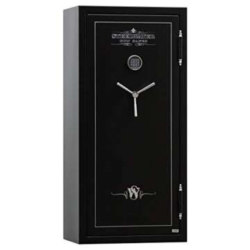 STEELWATER Heavy Duty 20 Long Gun Safe with Fire Protection