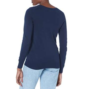 Amazon Essentials Women's Classic-Fit V-Neck Sweater
