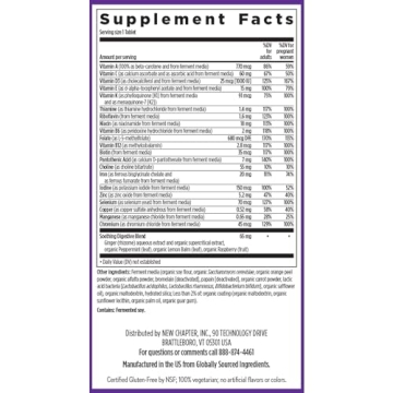 New Chapter Prenatal Vitamins, One Daily Supplement for Health