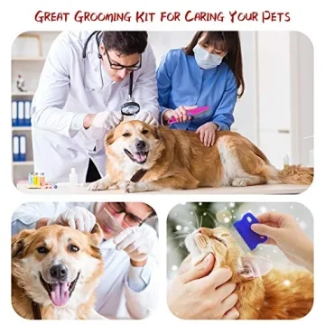 GUBCUB Pets Grooming Comb Kit for Small Dogs and Puppies