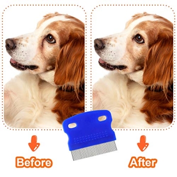 GUBCUB Pets Grooming Comb Kit for Small Dogs and Puppies