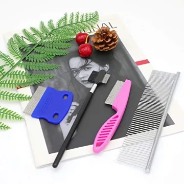 GUBCUB Pets Grooming Comb Kit for Small Dogs and Puppies