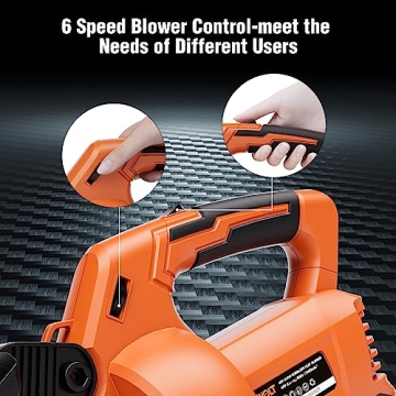 AIVOLT Cordless Leaf Blower Vacuum 3-in-1 Tool Efficiency
