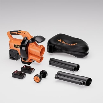 AIVOLT Cordless Leaf Blower Vacuum 3-in-1 Tool Efficiency