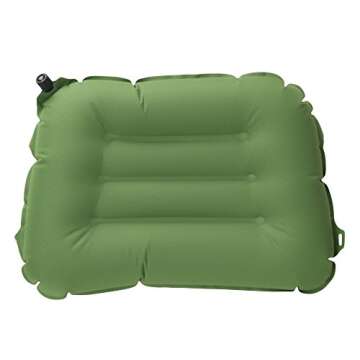 Marmot Unisex Inflatable Pillow, Green Lichen, One Size