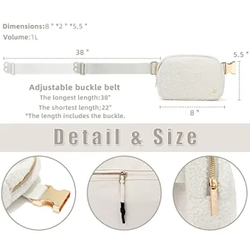 Versatile FODOKO Sherpa Belt Bag for Every Occasion