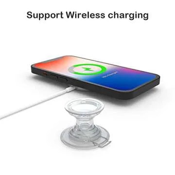 GRIPONG Acrylic Tulip Phone Grip - Cute and Functional Stand Holder
