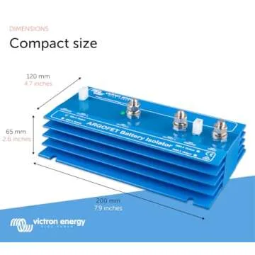 Victron Energy Argofet Battery Isolators 100-2AC (2 Batteries 100 amp)