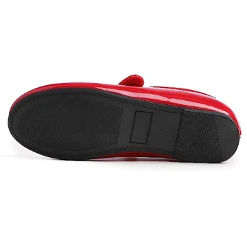 FEVERSOLE Girls Mary Jane Shoes Fashionable and Comfy