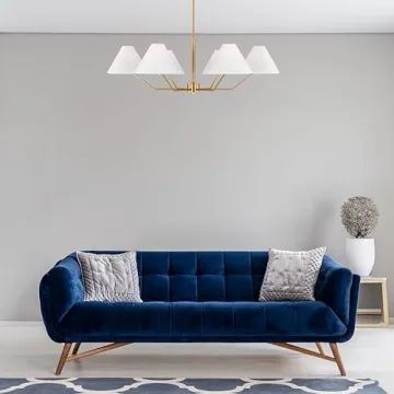 Scott Living 6-Light Transitional Chandelier for Home Decor