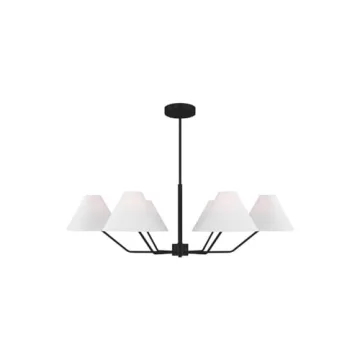 Scott Living 6-Light Transitional Chandelier for Home Decor