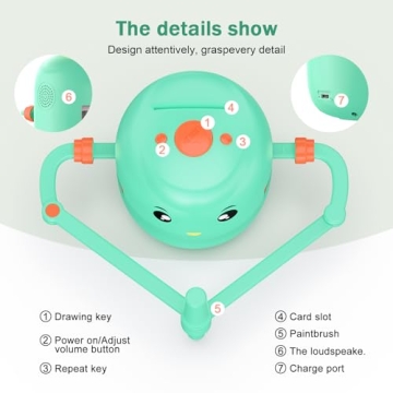 CYJBE Smart Drawing Robot for Kids 5+ | Creative Fun