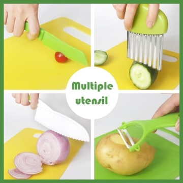 Montessori Kitchen Tools Set for Toddlers - 13 Pieces