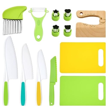 Montessori Kitchen Tools Set for Toddlers - 13 Pieces