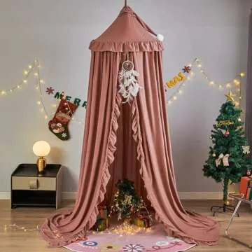 VETHIN Princess Bed Canopy for Kids Rooms Decor