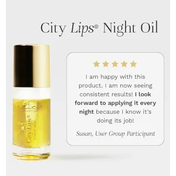 City Beauty City Lips Night Oil for Plump Hydration