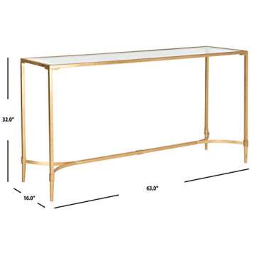 Safavieh Home Collection Antwan Gold Console Table