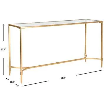 Safavieh Home Collection Antwan Gold Console Table