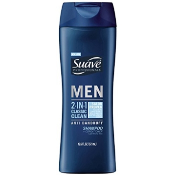 Suave Men Anti-Dandruff Conditioner & Shampoo 12.6 oz for Healthy Scalp