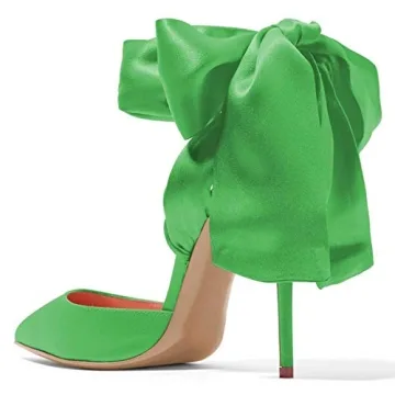 FSJ Women Green Strappy High Heels Sandal - Stylish Comfort