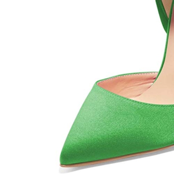 FSJ Women Green Strappy High Heels Sandal - Stylish Comfort