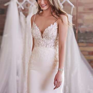 BriLove Wedding Bridal Elegant Crystal Double Row Teardrop Cluster Stretch Bangle Bracelet for Bride Iridescent AB Gold-Tone