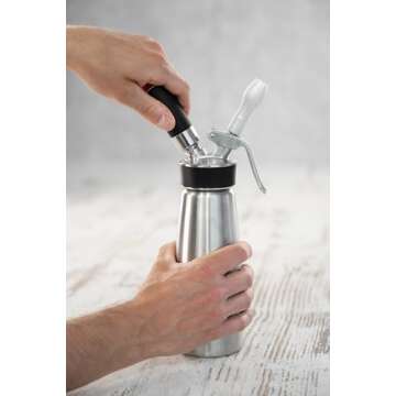 iSi Pro 8.4g Cream Chargers - Pack of 24 - Non-Threaded Cream Whipper Charger Cartridges