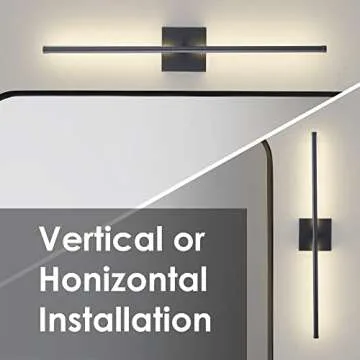 KARTOOSH Modern Dimmable Wall Sconces Set of Two