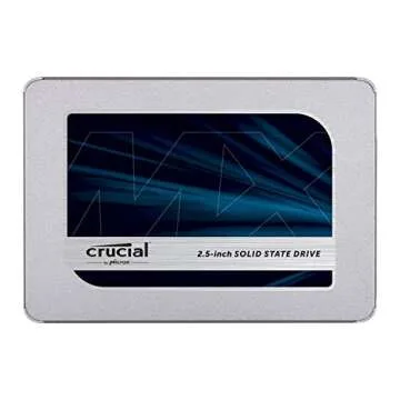 Crucial MX500 1TB SSD - Fast & Secure Storage Solution