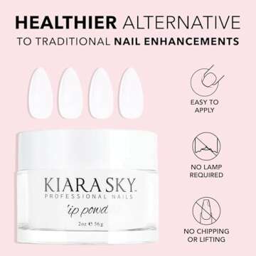 Kiara Sky Nail Dip Powder 2 oz, NATURAL