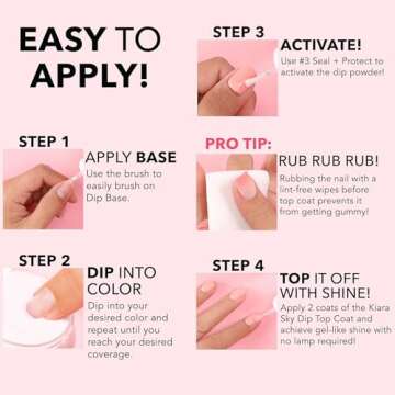 Kiara Sky Nail Dip Powder 2 oz, NATURAL