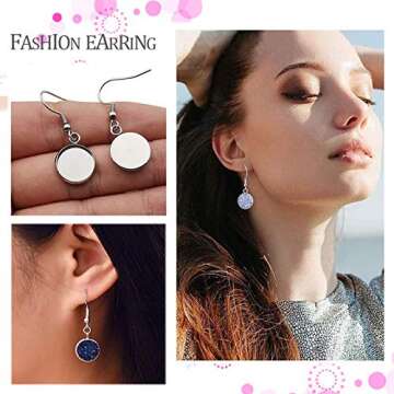 GOLESMIY 40pcs Jewelry Set for Creative DIY Crafts