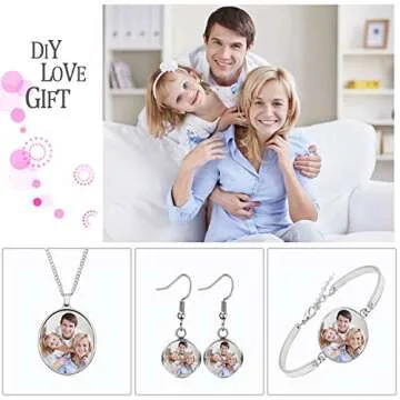 GOLESMIY 40pcs Jewelry Set for Creative DIY Crafts