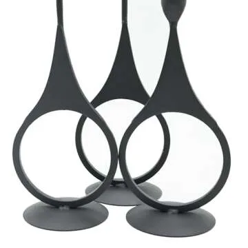 Elegant Remenna Metal Candle Holders Set for Any Occasion