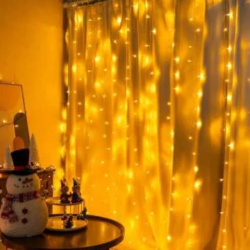 Dazzle Bright LED Curtain String Lights for Every Occasion