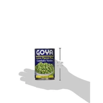 Goya Green Pigeon Peas-15 Ounce, 6 Count